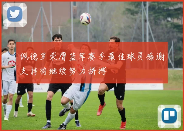 佩德罗荣膺蓝军赛季最佳球员感谢支持将继续努力拼搏